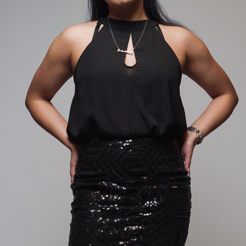 EXPRESS | BLOUSE | BLACK | S |